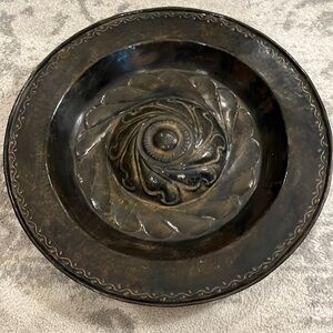 Beautiful Metal Tray or Wall Hanging